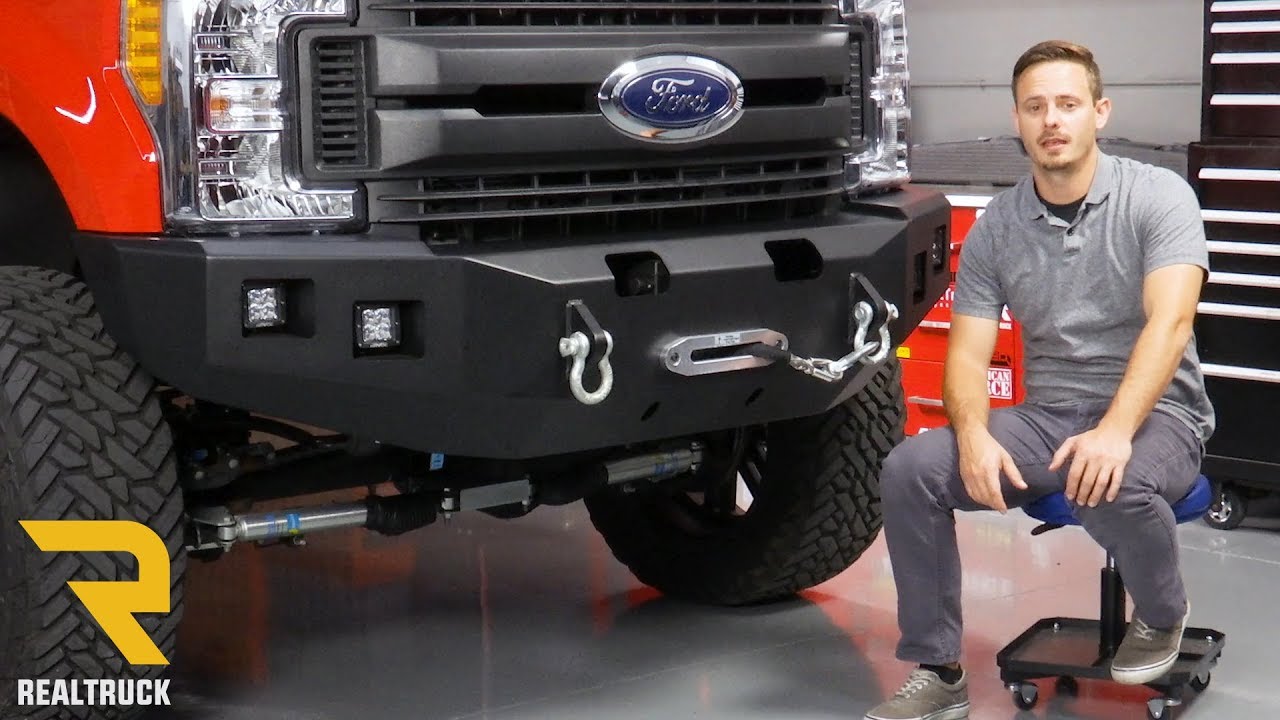 How to Install Backwoods Brute HD Front Bumper on a 2017 Ford F-250