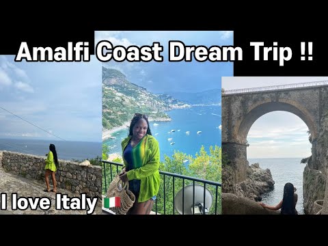 VACATION VLOG // AMALFI COAST, ITALY ~ dream destination ~ summer travel ~Conca dei Marini~Europe