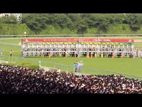 現地映像 ドゥラメンテ 日本ダービー  2015.5.31 東京競馬場
