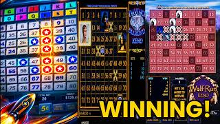 Wolf Run Trigger... DaVinci EXPLODED... Then a 6 Spot! 🚀 #keno #gambling