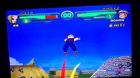 Dragon Ball Z Budokai(Gamecube)-Android 18 vs Kid Gohan