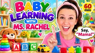 Baby Learning With Ms Rachel - First Words, Songs and Nursery Rhymes for Babies - Toddler Videos,