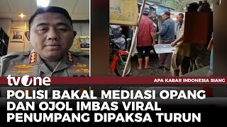 Fakta-fakta 3 Ojek Pangkal Paksa Ibu Bawa Anak Turun dari Taksi Online Saat Hujan | AKIS tvOne