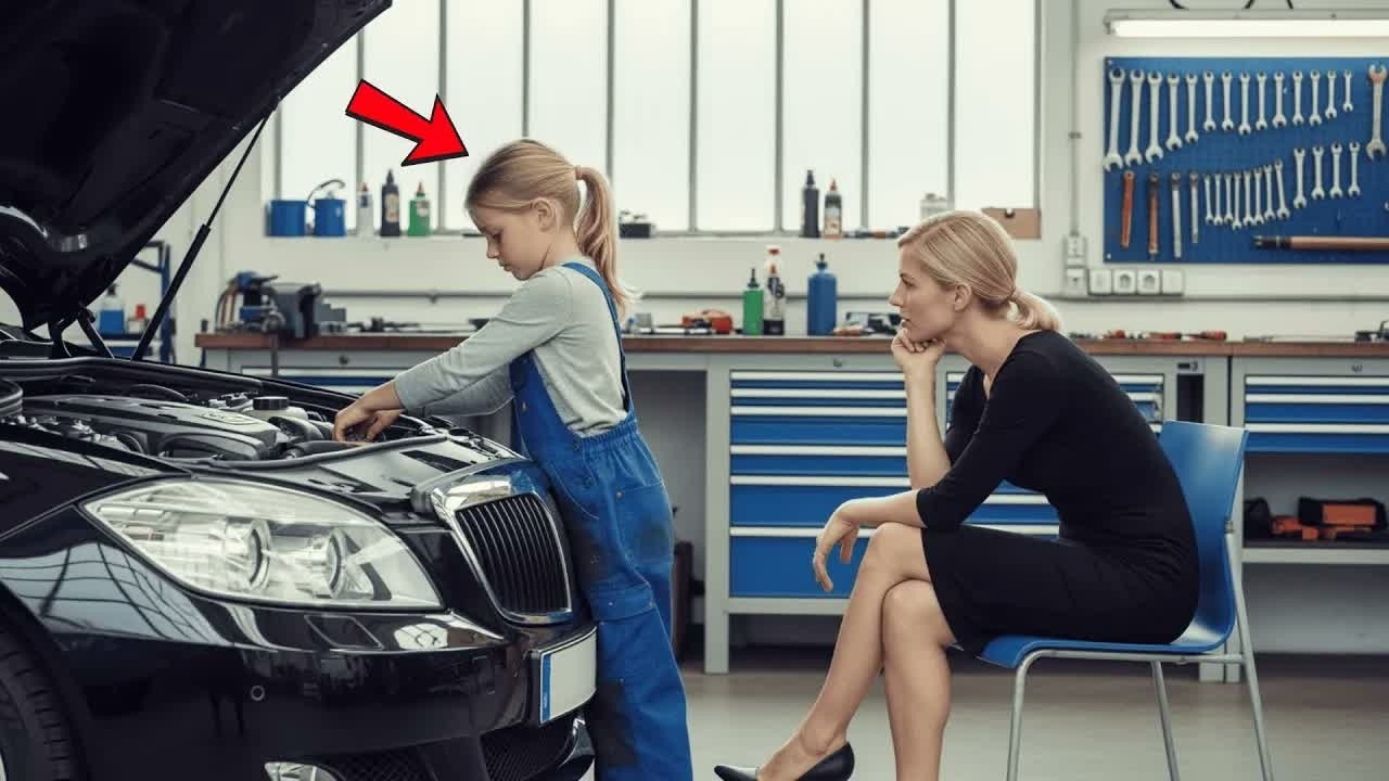 Die Tochter Eines Mechanikers Reparierte Gratis Das Auto Einer Millionärin… Tage Später Ihr Leben…
