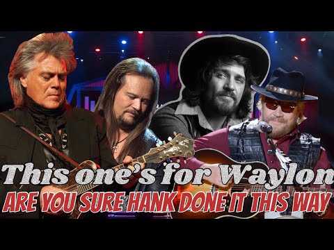 Travis Tritt Marty Stuart Mandolin Hank Willaims Are You Sure Hank Done It This Way Waylon Jennings