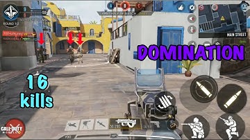 DOMINATION GAMEPLAY IN NEW MAP 16 kills ( TUNISIA MAP ) ( No Commentary )