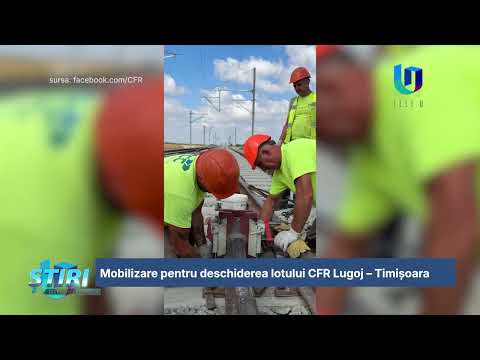 Mobilizare pentru deschiderea lotului CFR Lugoj – Timișoara