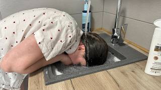 LIVE Relaxing Hair Wash ASMR | Scalp Massage & Soft Foam Sounds No Talking screenshot 5