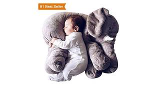Elephant Pillow For Baby - Soften Big Stuffed Elephant Plush 24 inch/60cm