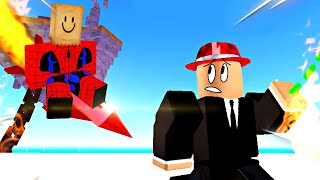 DESTROYING FLING THINGS AND PEOPLE As SPIDER MAN (Roblox)