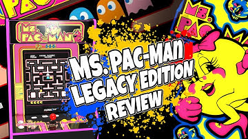 Arcade1Up Legacy Edition Ms. Pac-Man Arcade Cabinet Review!