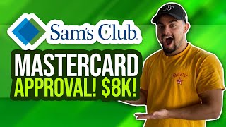 Sams Club Business Master Card approval! $8k! No PG business credit card 💳