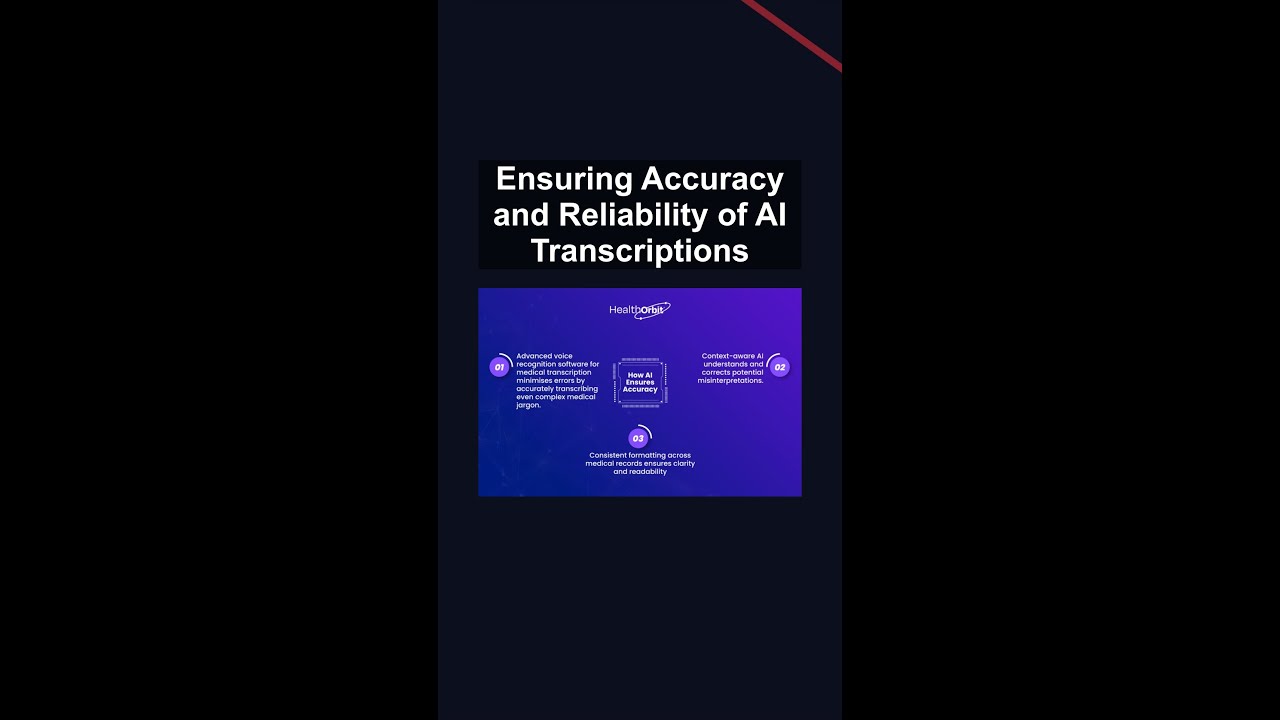 Ensuring Accuracy and Reliability of AI Transcriptions #ai #artificialintelligence #machinelearning
