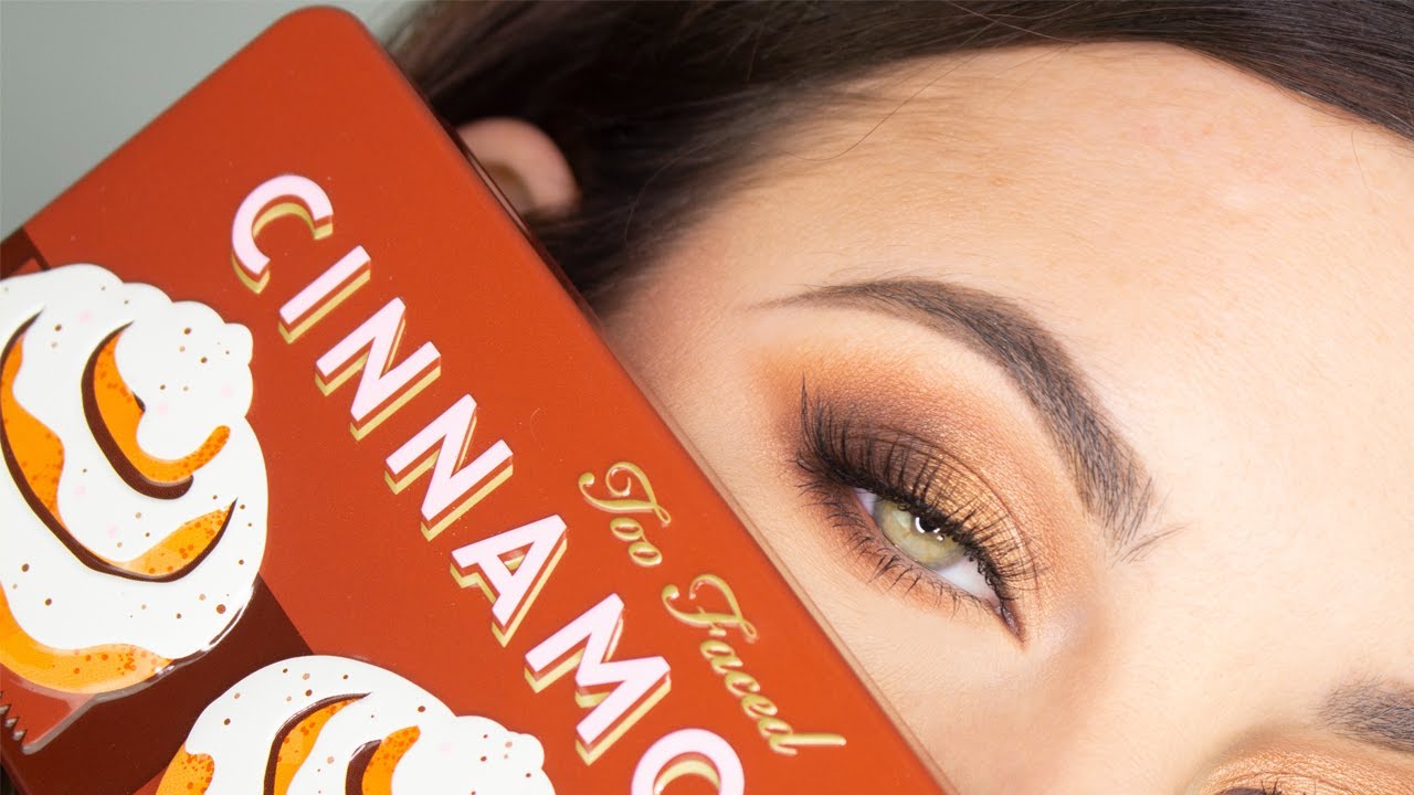 TOO FACED CINNAMON SWIRL | REVIEW, SWATCHES & TUTORIAL