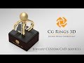 Bague Perle Avec Diamants - Joailleri 3D CAO