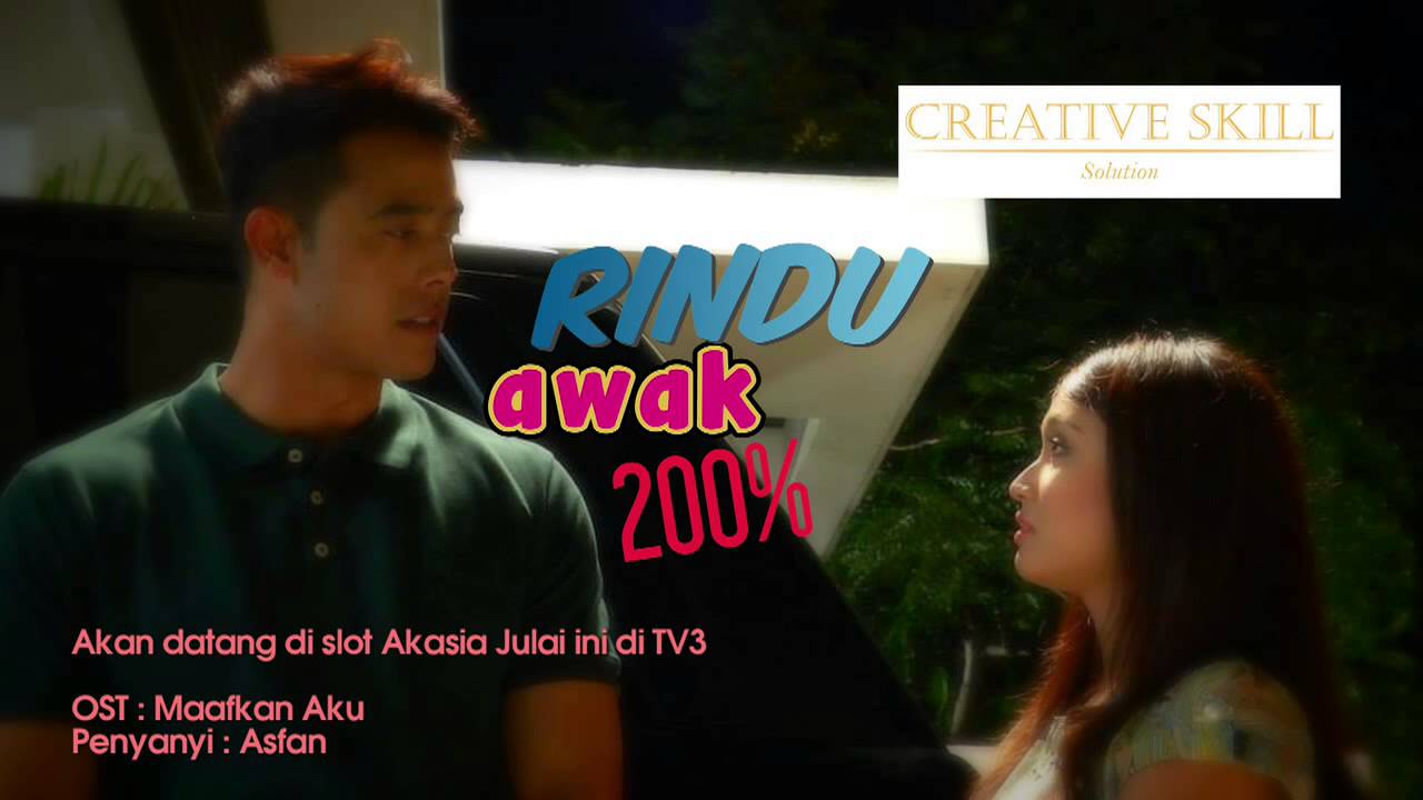 pelakon rindu awak 200%