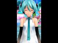 【MMD】つみミクさんが平泳ぎに挑戦!!放送事故あり!! #shorts