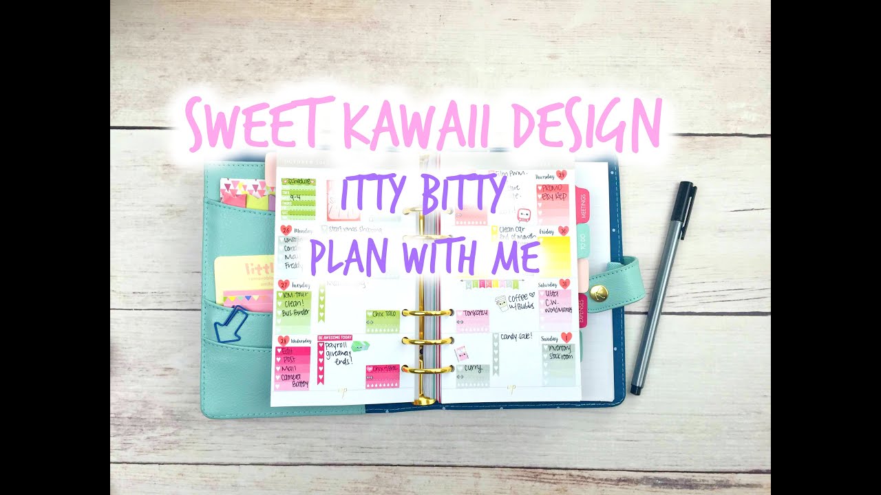 Itty Bitty Plan with Me