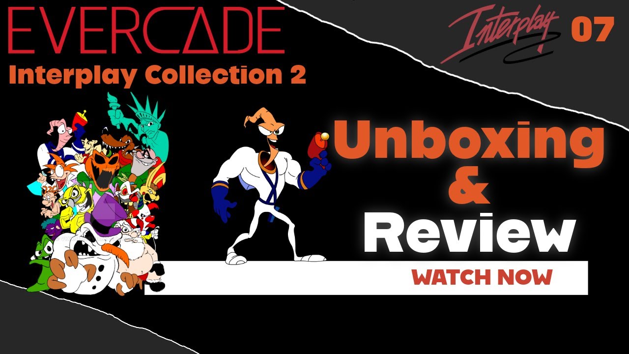 Evercade Interplay Collection 2 - Unboxing - Gameplay - Review 