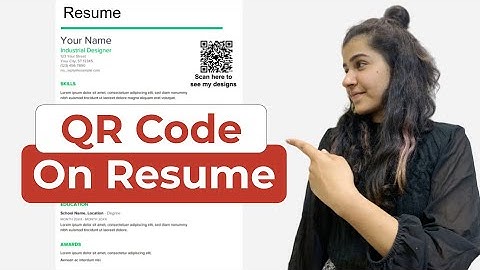 QR Code On Resume: Make Your Resume Stand Out