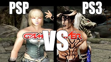 Tekken 5 DR PSP vs PS3   All Stage and OST Comparison