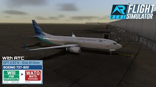 (RFS - Real Flight Simulator) Garuda Indonesia B737 - 800 | Jakarta (WIII) To Labuan Bajo (WATO) screenshot 2