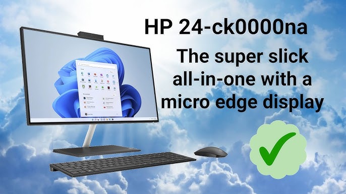 REAL-TALK review of the HP 24 DP-0224 all-in-one desktop PC - YouTube