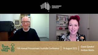 Andrew Martin - Procure a Better World Conference 2022 - Guest Speaker Preview