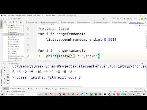 Programación Python Crea lista de números aleatorios Pares TIC ESO Bachillerato IES Monterroso