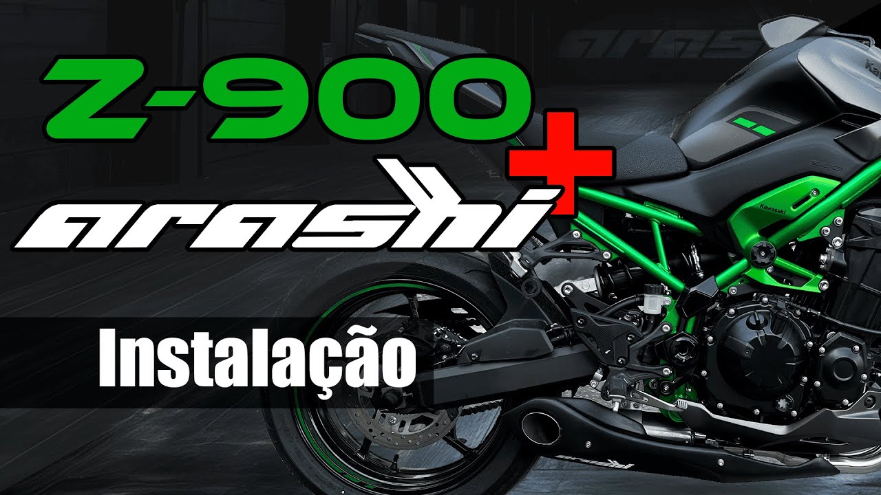 Instalamos o Escapamento Arashi na Z900 — O Resultado Vai te Surpreender!