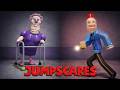 SIREN COP'S PRISON VS RUN FROM EVIL GRANDMA! (OBBY) ROBLOX
