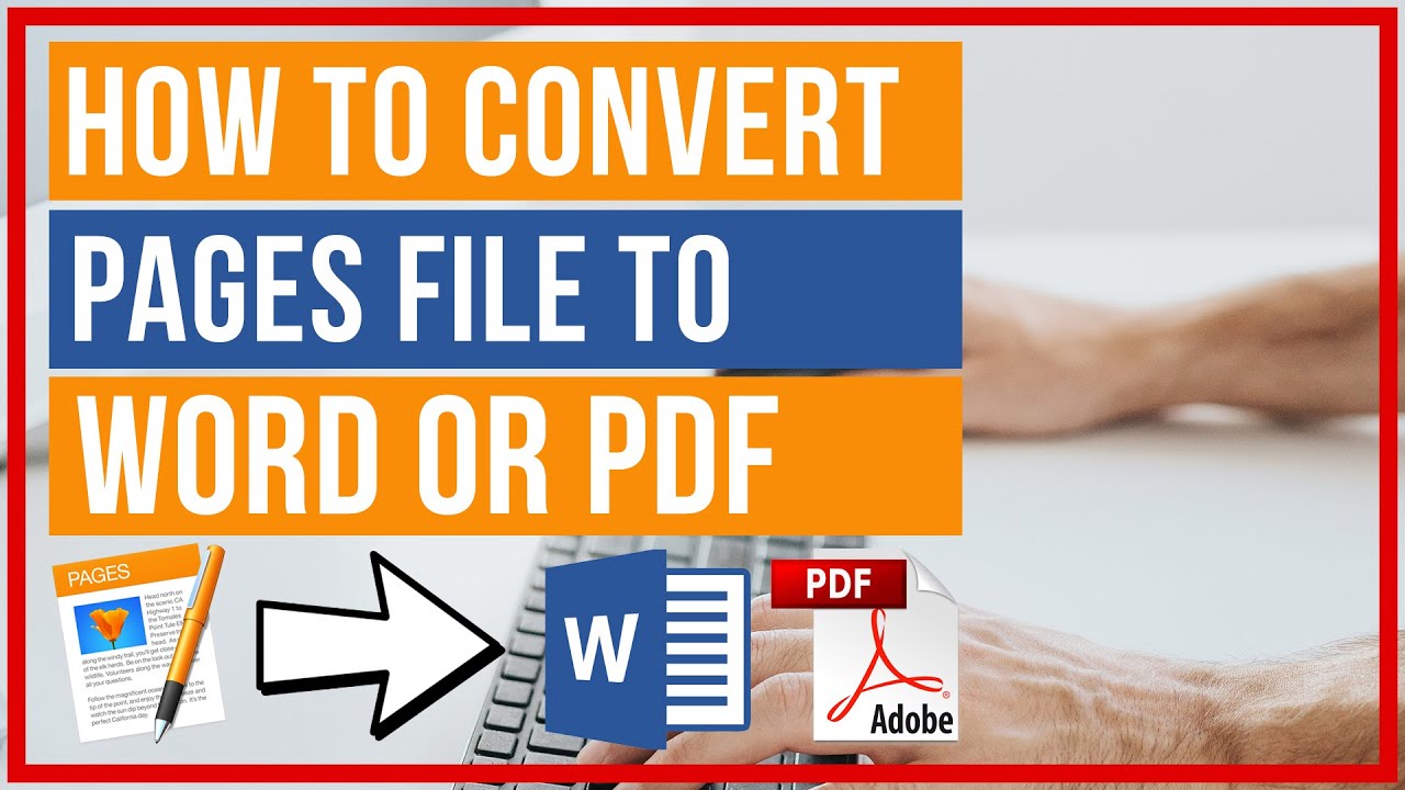 convert pages to word