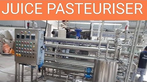 Juice Pasteurizer| shell and tube juice Pasteuriser| small Pasteuriser