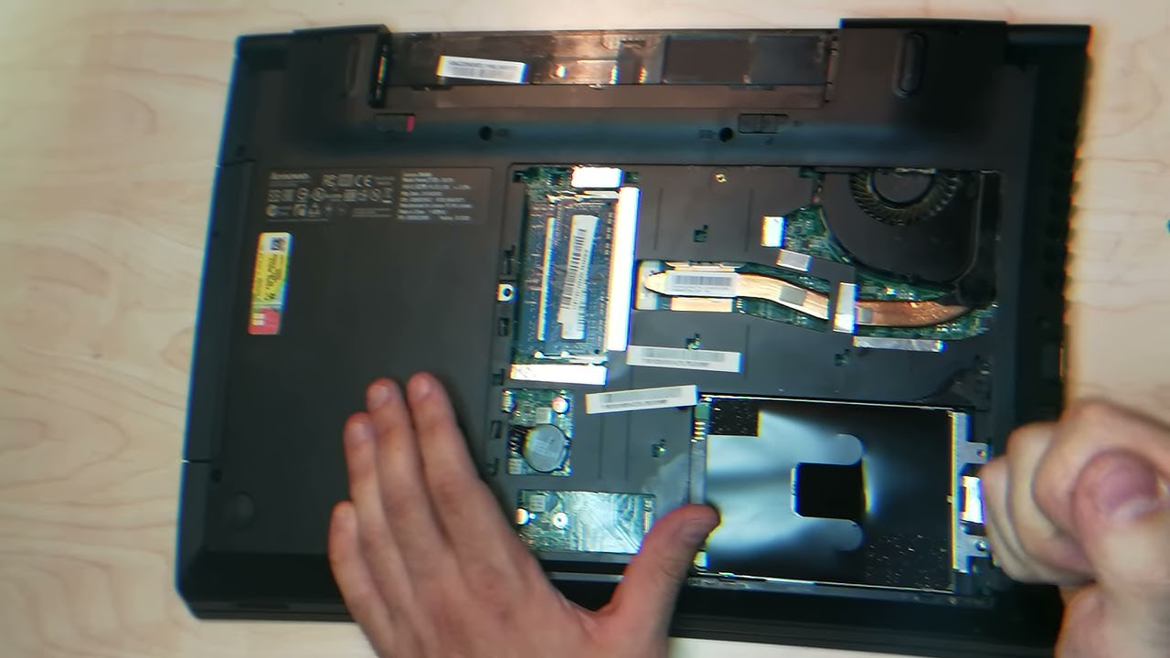 Mellem ophobe pakke How to replace and upgrade Lenovo Ideapad B5400 hdd & ssd - YouTube