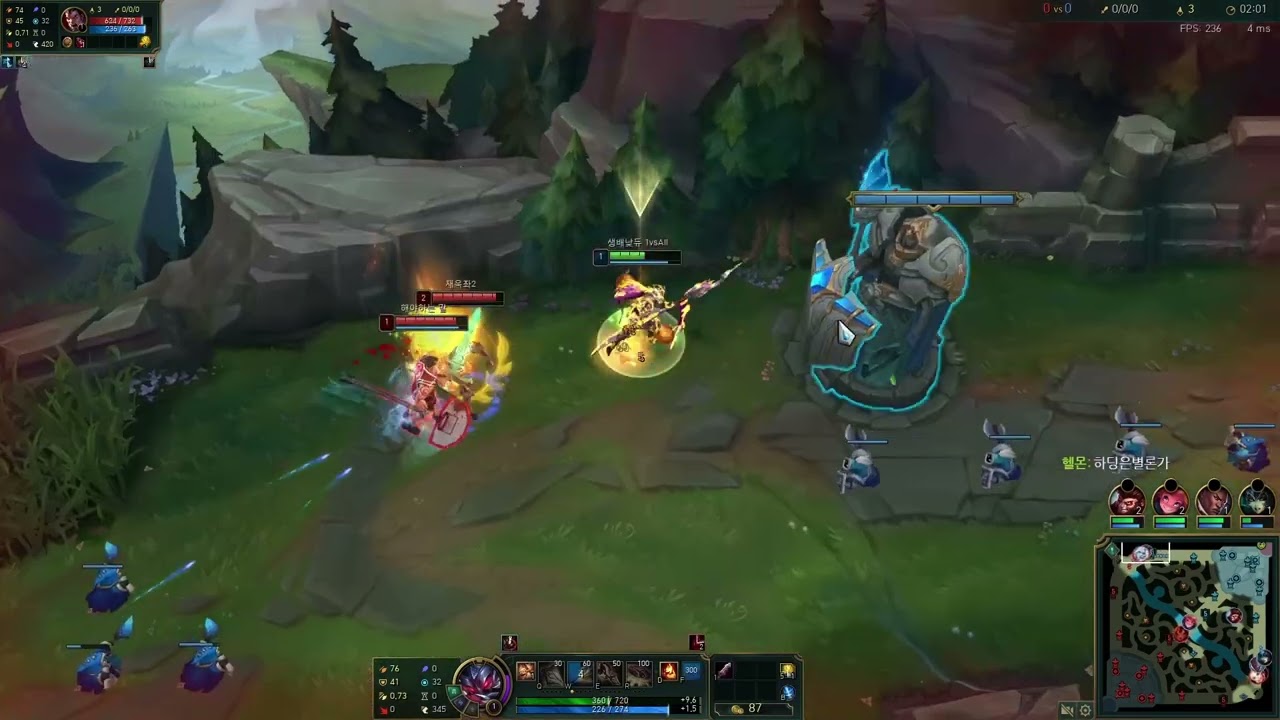 아이디 마다 팀운이 다른 사람