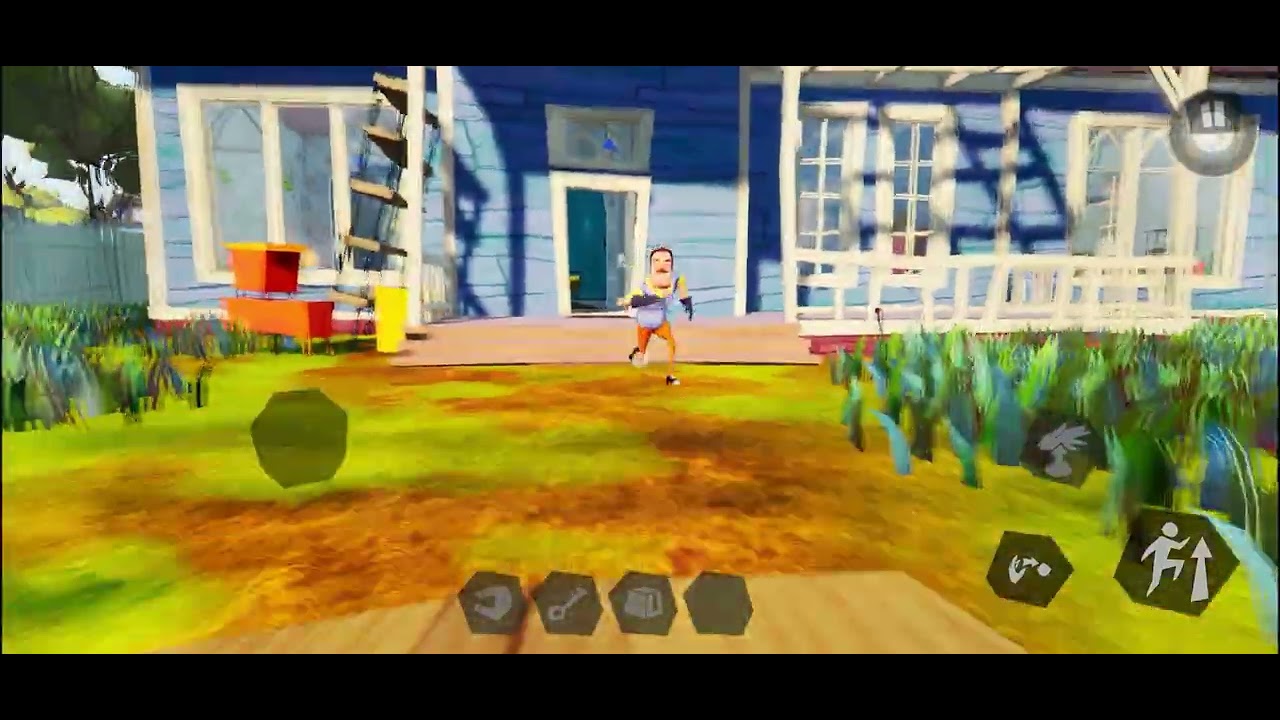 Speedrunning hello neighbor act 1