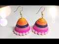 DIY Quilling Jhumka| Easy colourful Jhumka in just 5 minutes|By Miss.Artofy
