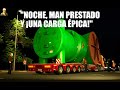 De noche, con un MAN prestado y una carga especial. ETS2. Euro Truck Simulator 2 #warpzonex #ets2
