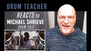 Drum Teacher Reacts to Michael Shrieve Drum Solo - Live at Woodstock 1969