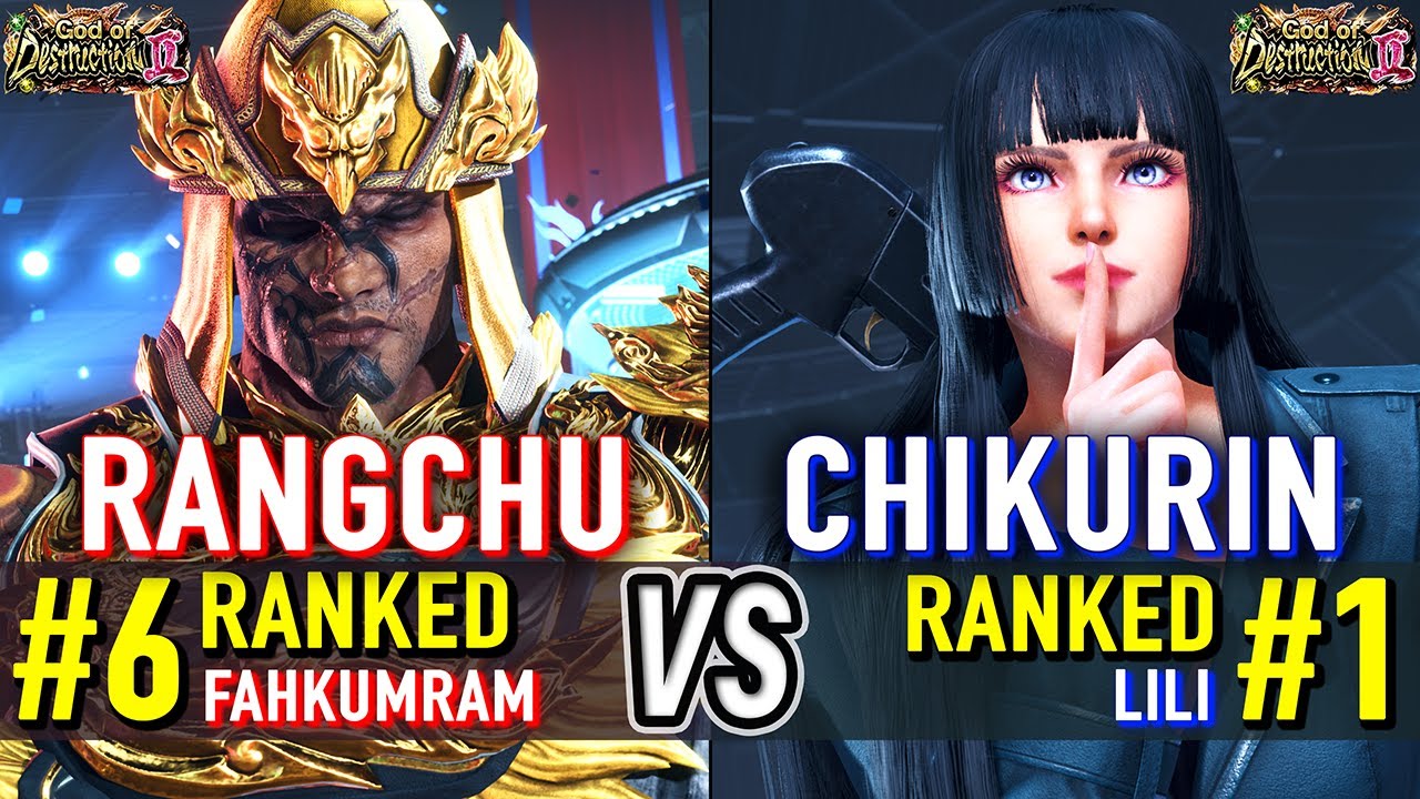 T8 🔥 RANGCHU (#6 Ranked Fahkumram) vs CHIKURIN (#1 Ranked Lili) 🔥 Tekken 8 High Level Gameplay