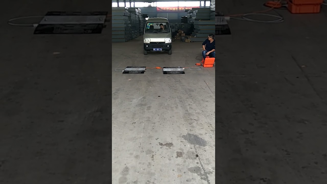 Installation of truck alxe weight scale---part 5