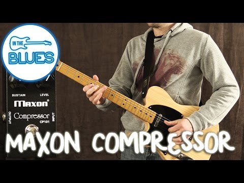 Maxon Compressor CP101 Pedal Demo