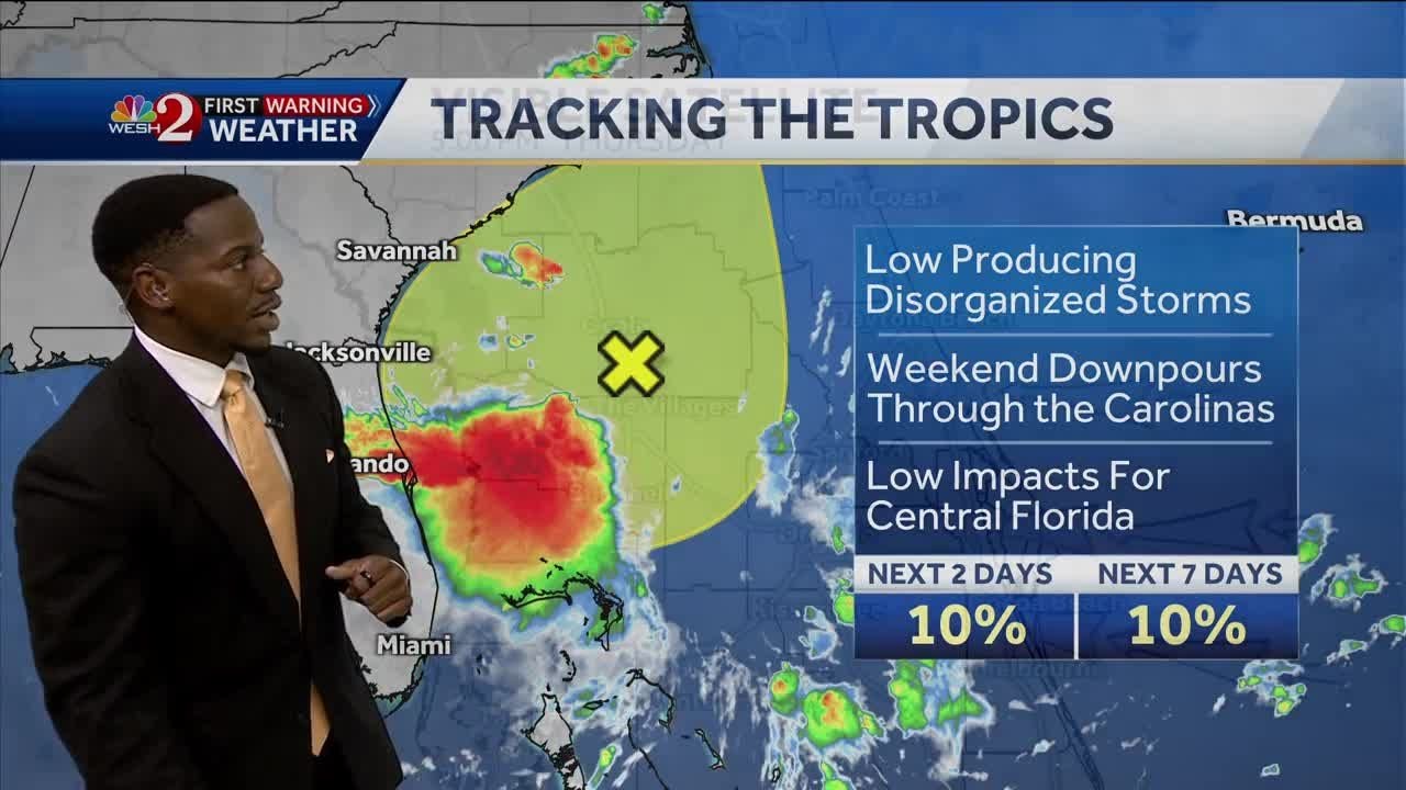 National Hurricane Center continues to monitor disturbance off Florida ...