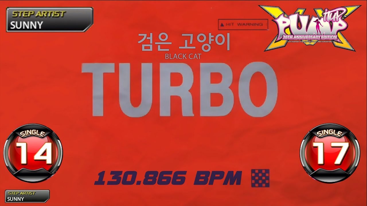 [PUMP IT UP XX] 검은 고양이(Black Cat) S14 & S17