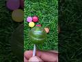😋 Fruity blast Green Lollipop 🍭🤤 #shorts #trending #youtubeshorts