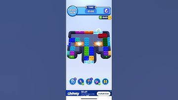 Color Block Jam Level 1414 Current New #games #colorblocks #colormatching