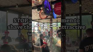 Shaving is for pussies 🪒