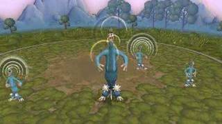 human like creature using SPORE