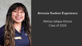 From quiet to confident, student shares how Alvernia transformed her life