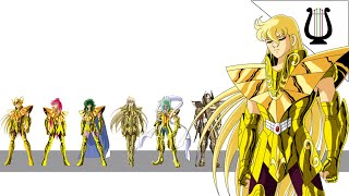 TODOS los Caballeros de Virgo, del mas debil al Mas Poderoso - Caballeros Zodiaco / Saint Seiya